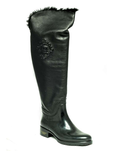 Сапоги женские резиновые чёрные Сапоги женские резиновые чёрные