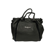 Сумка женская замшевая чёрная