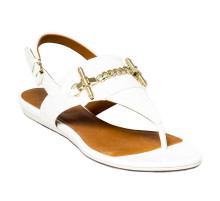Сандалии женские  белые