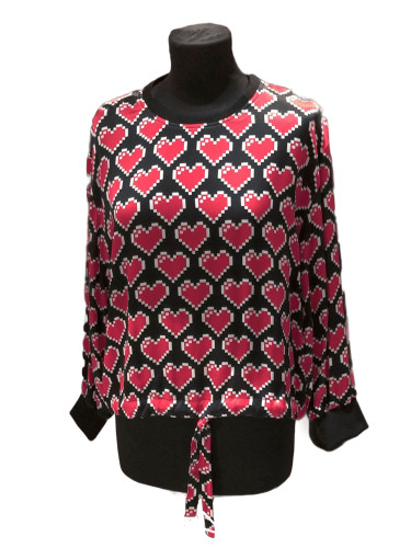 Блузка женская Pixel Heart