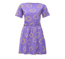 Платье женское фиолетовое