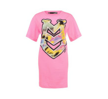 Платье розовое