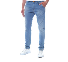 Брюки мужские голубые