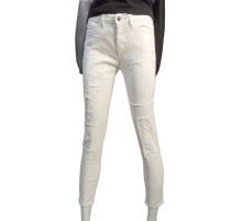 Джинсы женские белые