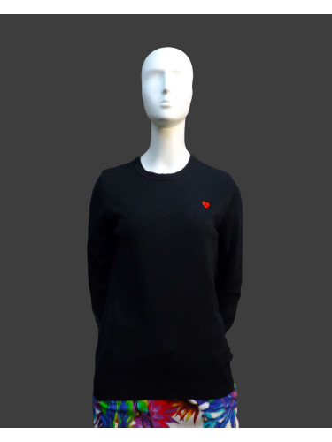 Свитер женский чёрный