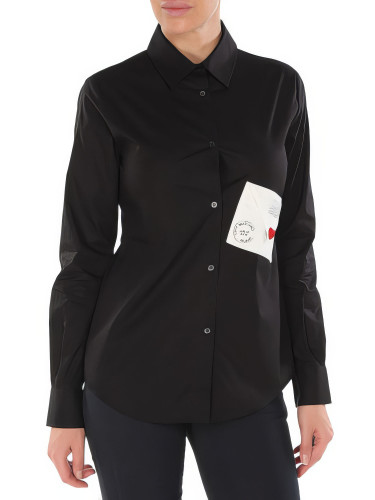 Рубашка женская чёрная