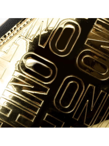 Кеды женские кожаные золотистые