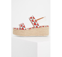 Босоножки белые женские