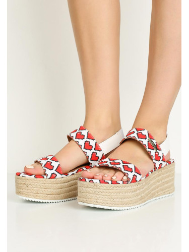 Босоножки белые женские