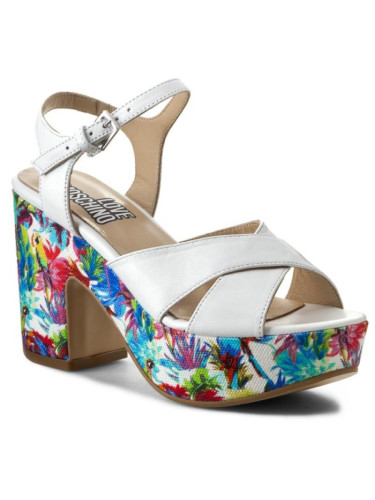 Босоножки женские белые Jungle Bianco