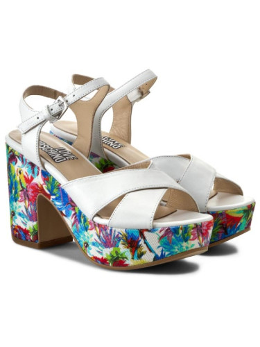 Босоножки женские белые Jungle Bianco