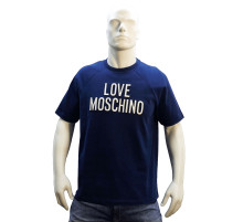 Футболка мужская синяя