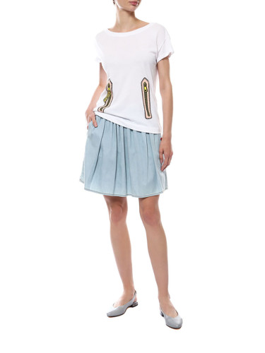 Футболка женская белая