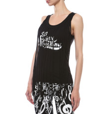 Футболка женская  чёрная