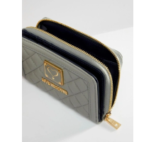 Бумажник серый