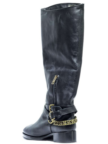Сапоги женские кожаные чёрные Сапоги женские кожаные чёрные