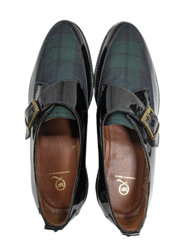 Туфли женские кожаные чёрные