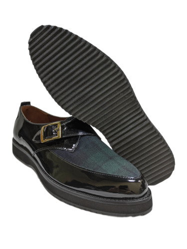 Туфли женские кожаные чёрные