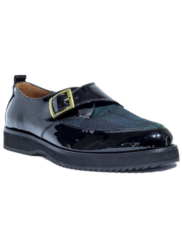 Туфли женские кожаные чёрные