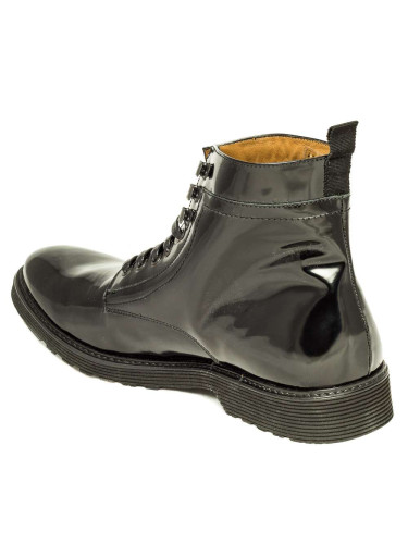 Ботинки мужские кожаные чёрные