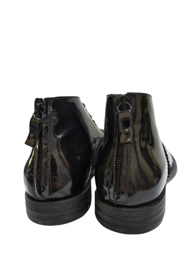 Ботинки мужские кожаные чёрные