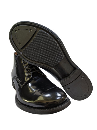 Ботинки мужские кожаные чёрные