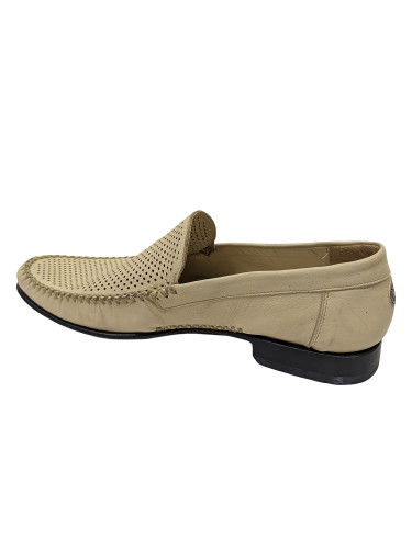 Туфли мужские кожаные белые