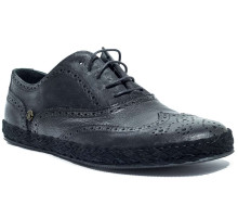 Ботинки мужские кожаные чёрные