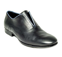 Ботинки мужские кожаные чёрные