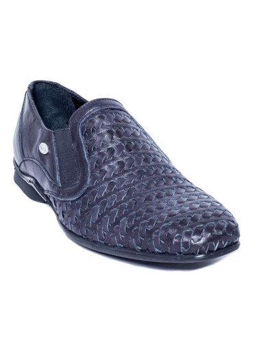 Туфли мужские чёрные замшевые