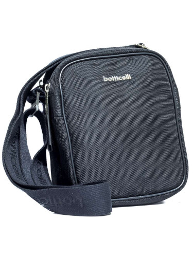 Сумка планшет мужская тканевая чёрная