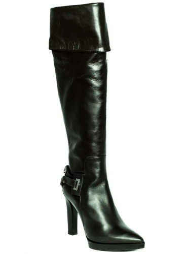 Сапоги женские кожаные коричневые Сапоги женские кожаные коричневые