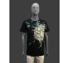 Футболка мужская чёрная