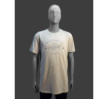 Футболка мужская серая