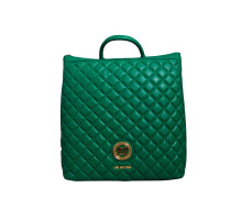 Сумка женская кожаная зелёная