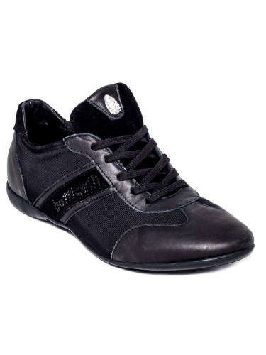 Кеды женские чёрные замшевые