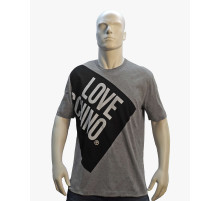 Футболка мужская серая