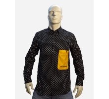 Рубашка мужская чёрная