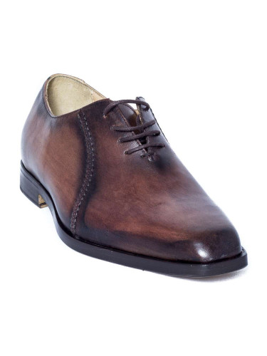 Ботинки мужские кожаные коричневые