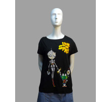 Футболка женская чёрная