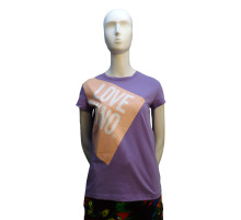 Футболка женская фиолетовая