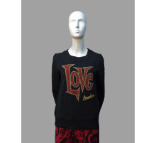 Свитшот женский чёрный