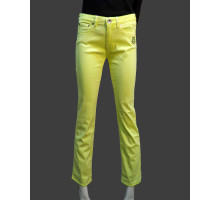 Джинсы женские жёлтые