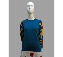 Пулловер женский зелёный